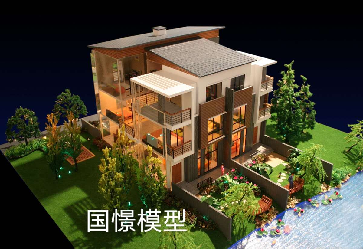 富川建筑模型