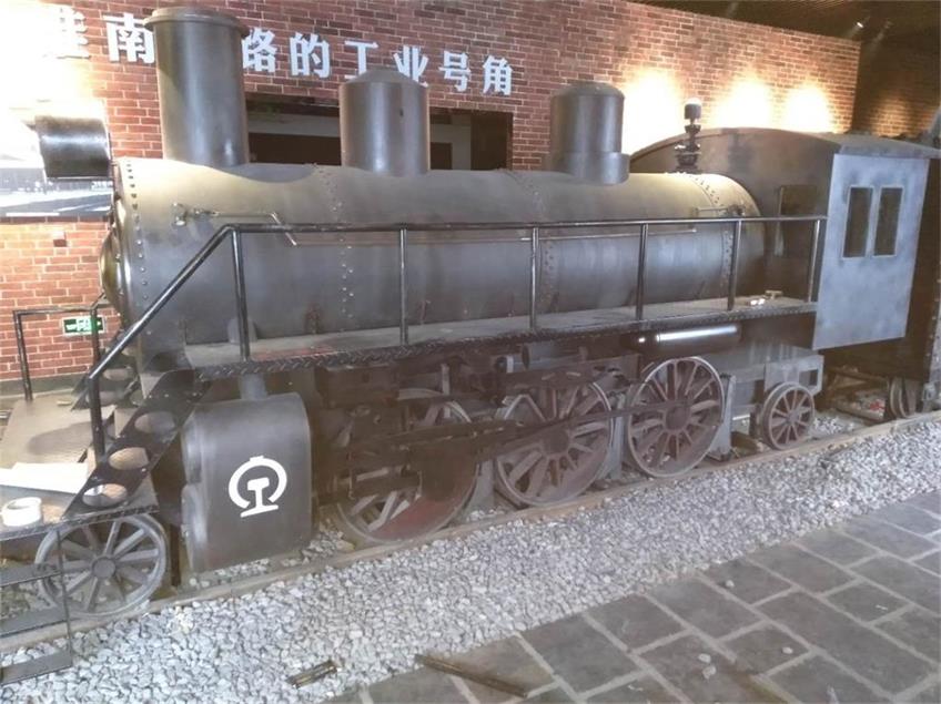 富川蒸汽火车模型